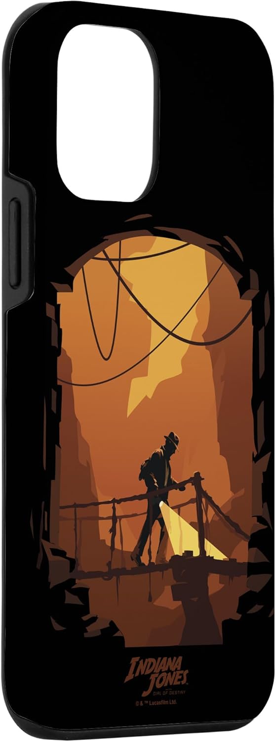 Carcasa para iPhone 12 mini Indiana Jones y el dial de Destiny Cave Explorando Profile Case
