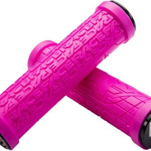 RaceFace Empuñaduras de agarre de bloqueo, magenta, 1.299 in RaceFace Empuñaduras de agarre de bloqueo, magenta, 1.299 in