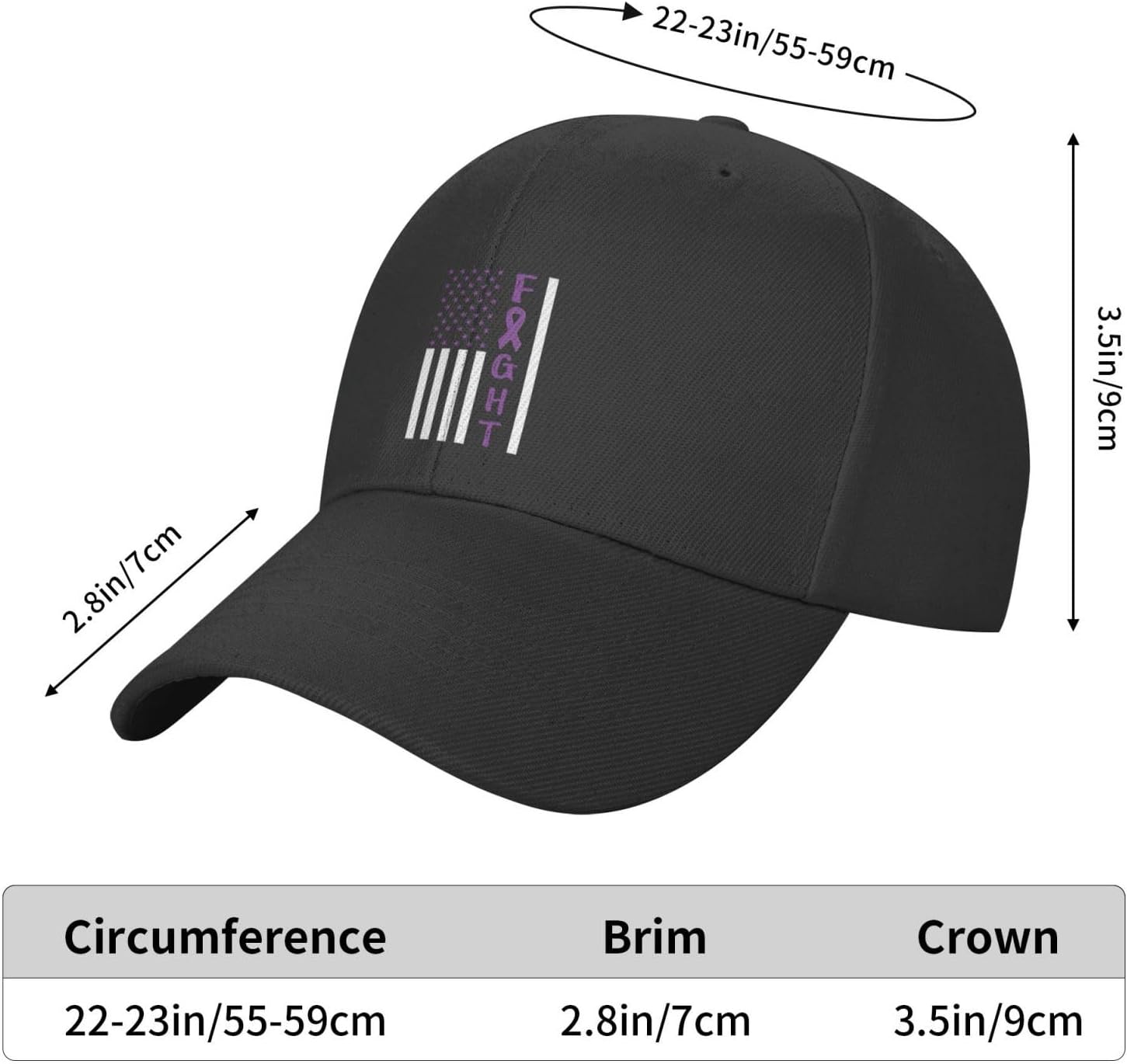 Baseball Cap Personalized Adjustable Trucker Caps Casual Dad Hat Sun Hat for Gifts