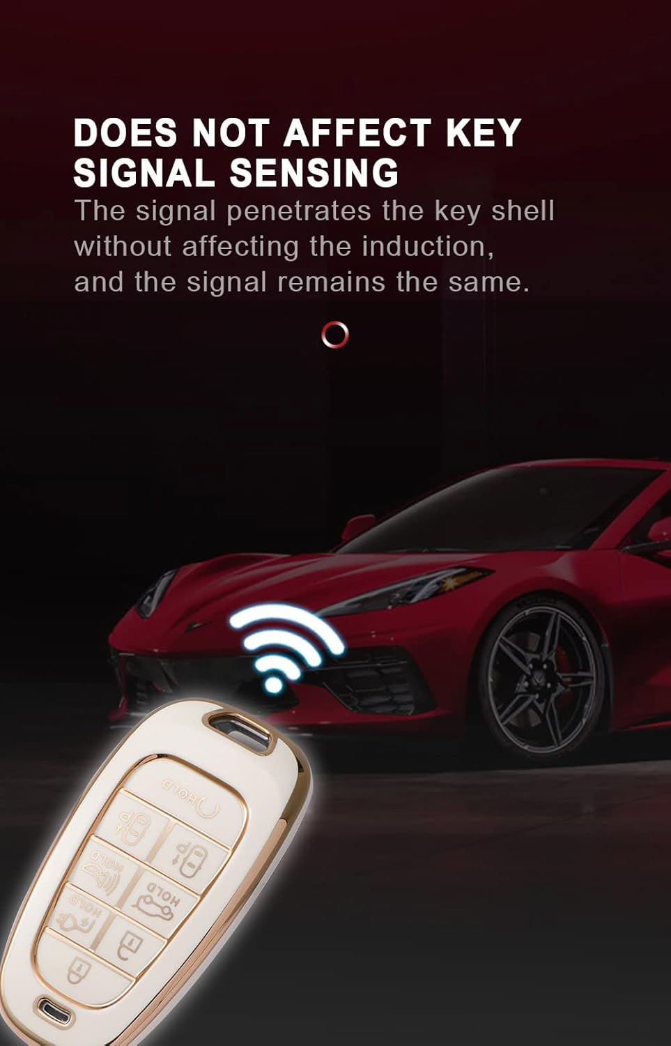 ontto Funda inteligente para llavero de 8 botones compatible con Hyundai Sonata Sel IONIQ 5 Nexo Tucson Sonata 2020 Grandeur 2020 Sonata Limited