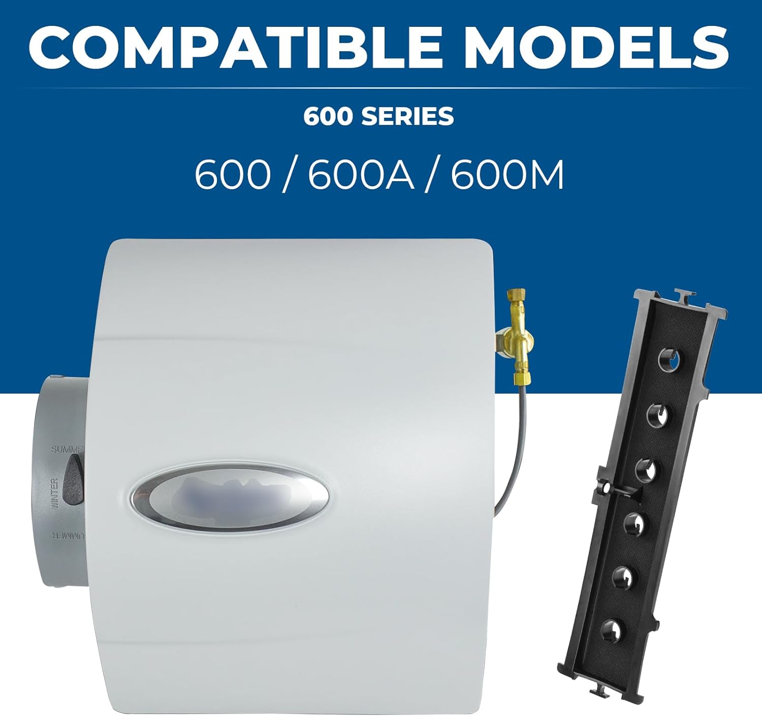 Pokin 4331 – Bandeja de distribución de agua para humidificadores Aprilaire serie 600, pieza de repuesto para modelos de humidificador Aprilaire