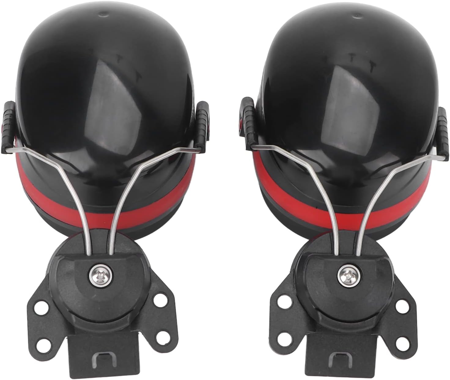 Orejera para casco, resistente a los impactos, sujeta firmemente la orejera del casco duro para trabajar la madera