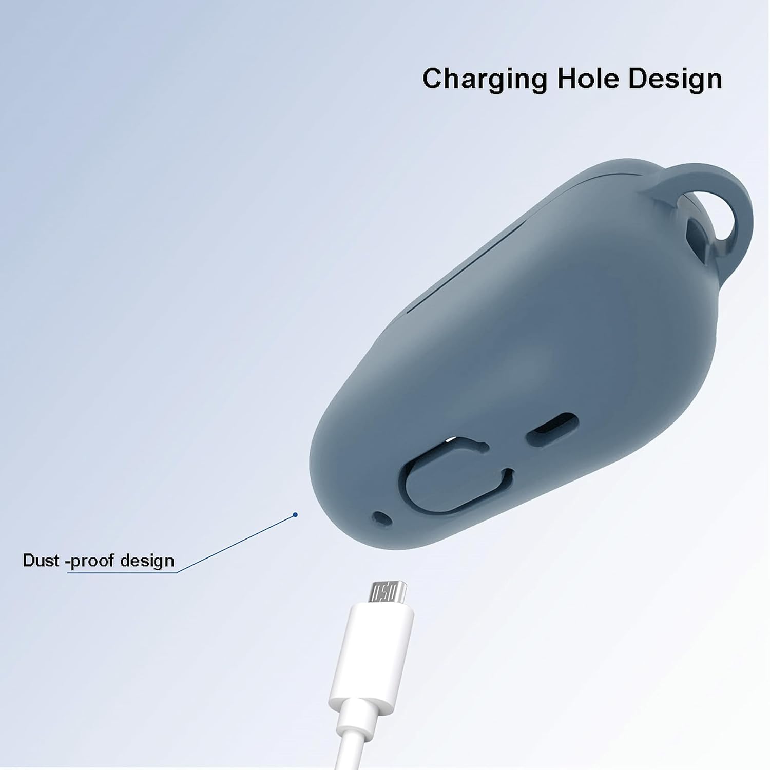 Wixany – Funda para Airpods, funda para Airpod Pro de 2 generación para Apple Airpods, funda de carga de silicona suave 2 y 1, accesorios