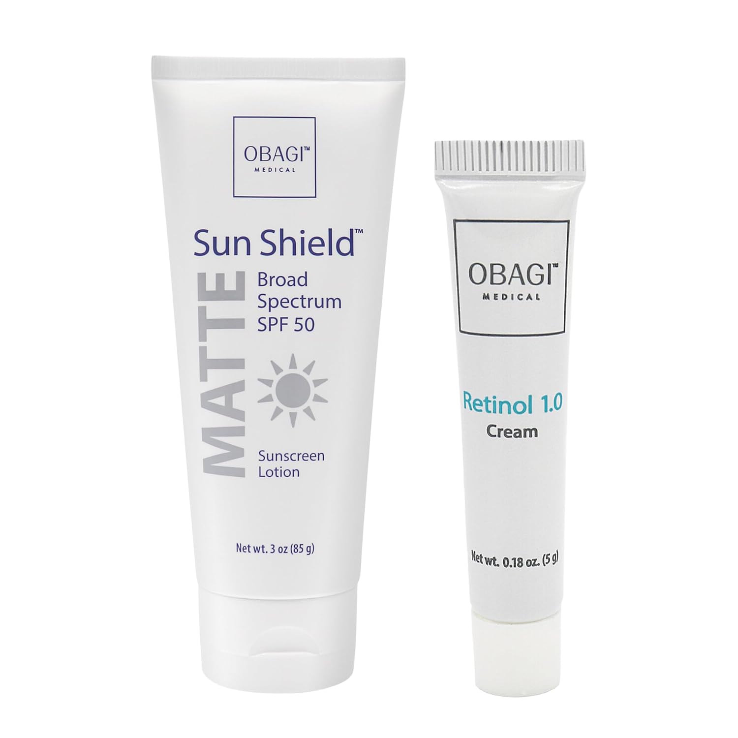 Obagi – Protector solar mate de amplio espectro SPF 50, combina absorción UVB y protección UVA, 3 onzas
