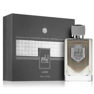Lattafa Perfumes Liam Grey EDP Spray 100ML (3.4 OZ), fragancias refrescantes y aromáticas para hombres y mujeres. Lattafa Perfumes Liam Grey EDP Spray 100ML (3.4 OZ), fragancias refrescantes y aromáticas para hombres y mujeres.