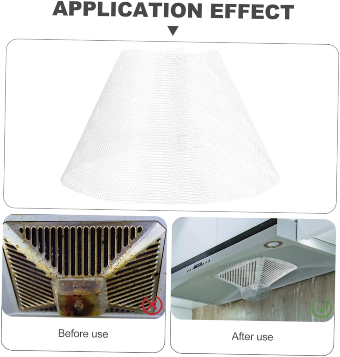 Filtro de ventilador de campana extractora, accesorios de grasa, utensilios de cocina de microondas, filtro de ventilación de microondas, filtro de