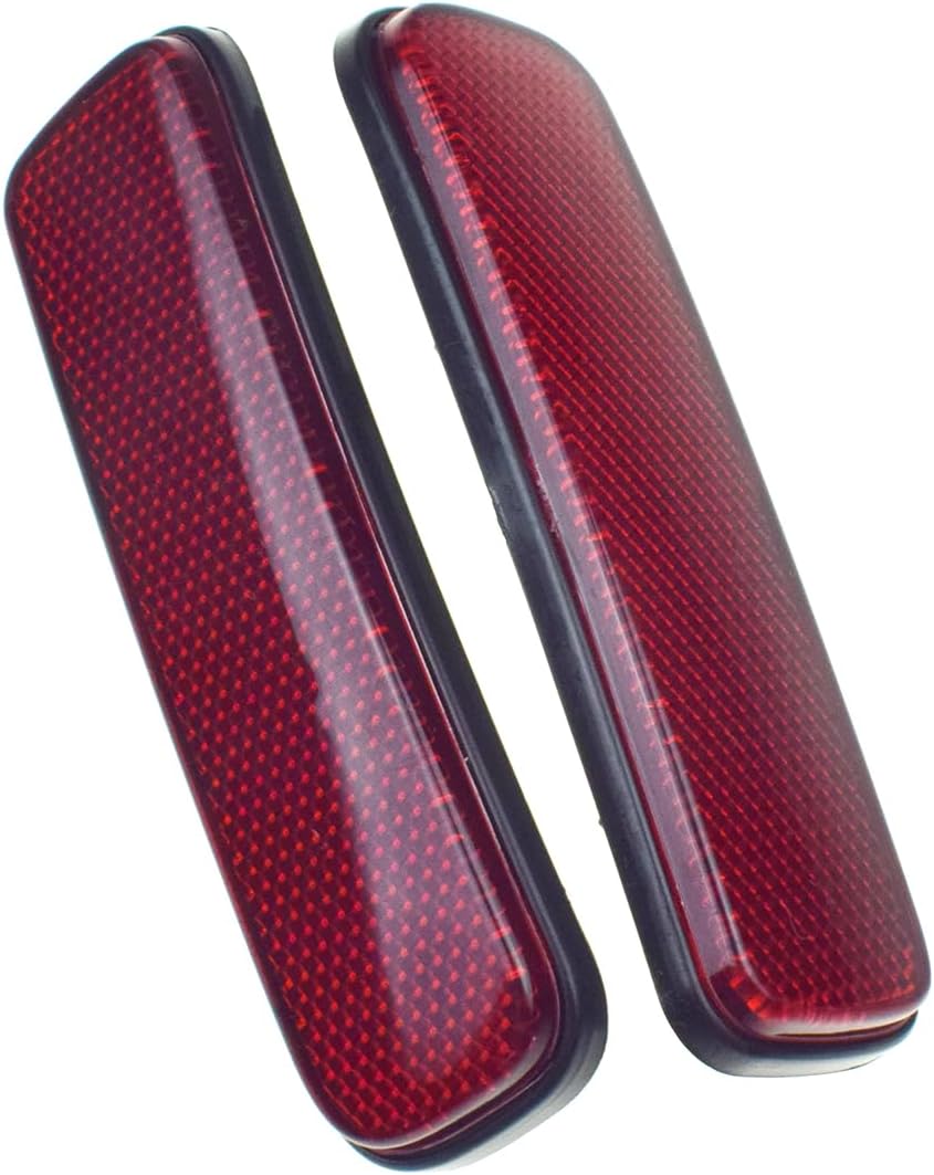 Coche 2 unids parachoques trasero luz de freno reflector izquierda y derecha para Jeep Grand Cherokee 1999-2006 56022638AA 56022639AA 56022639AA
