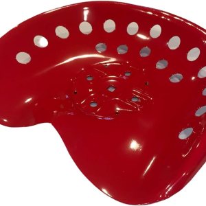 Asiento de tractor de metal (rojo) Asiento de tractor de metal (rojo)