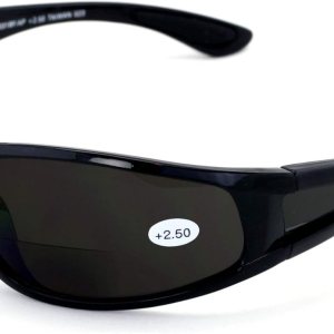 V.W.E. Lentes de sol de lectura bifocales para hombre, lentes de sol envolventes casi invisibles para exteriores V.W.E. Lentes de sol de lectura bifocales para hombre, lentes de sol envolventes casi invisibles para exteriores