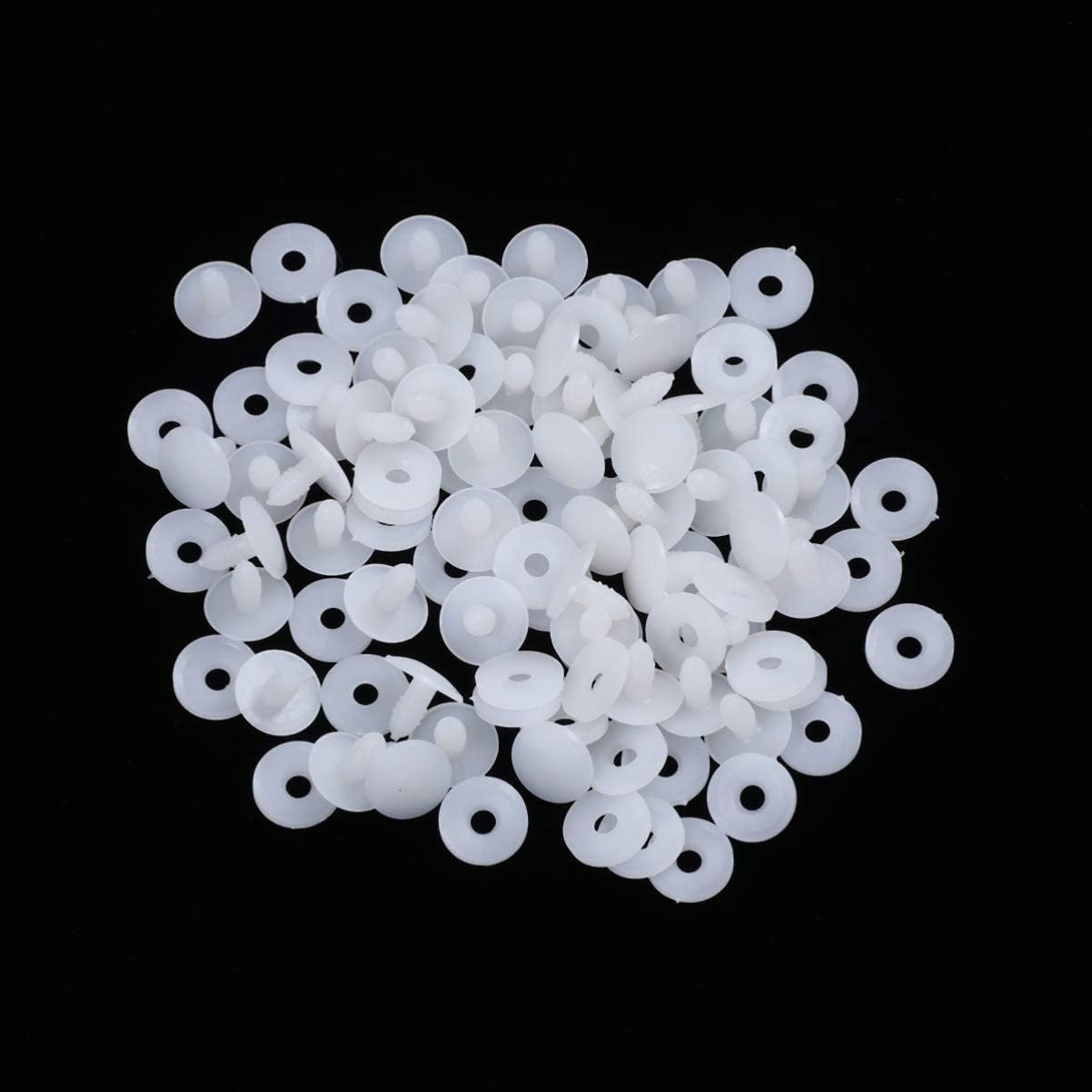 EXCEART Juego de 50 articulaciones de muñeca DIY de 1.575 pulgadas (1.575 in), articulaciones, perno, muñeca, material de bricolaje, accesorios de