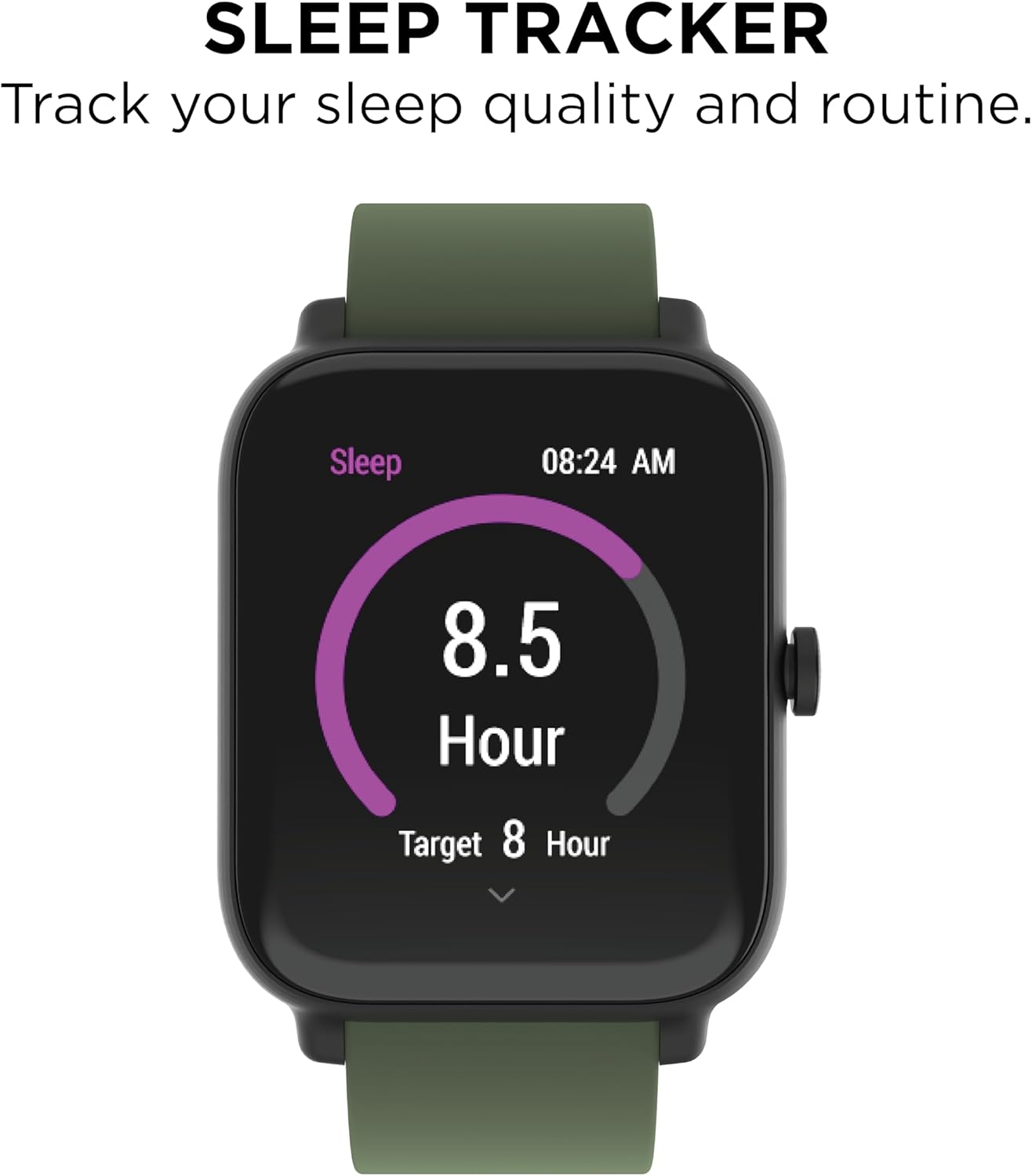 247 EVO Reloj inteligente unisex – Monitor de actividad física, monitor de frecuencia cardíaca, esfera de reloj personalizable, rastreador de