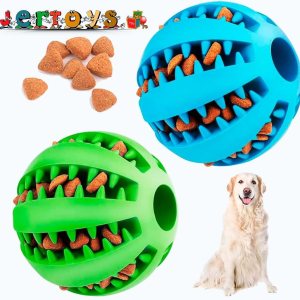 Juguetes, Pelota para Perros Indestructible. Bola masticable resistente a las mordeduras con comedero en sus ranuras Ideal para la limpieza de Juguetes, Pelota para Perros Indestructible. Bola masticable resistente a las mordeduras con comedero en sus ranuras Ideal para la limpieza de