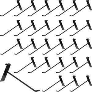 Ganchos para pared de rejilla de 8 pulgadas, ganchos para colgar en panel de rejilla para venta al por menor, hogar y espacio de trabajo, Ganchos para pared de rejilla de 8 pulgadas, ganchos para colgar en panel de rejilla para venta al por menor, hogar y espacio de trabajo,