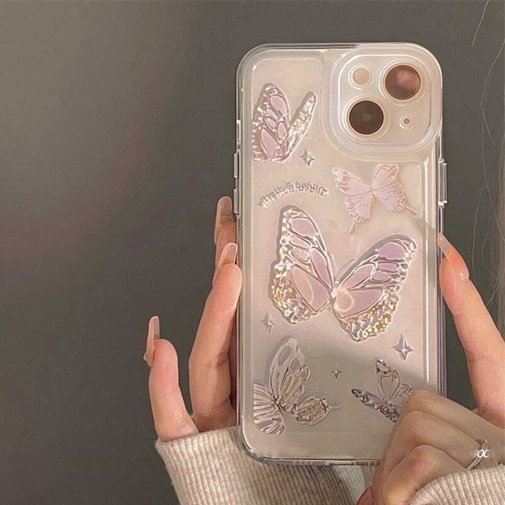Funda transparente transparente para iPhone 15 Plus 6.7 “Funda protectora a prueba de golpes para Apple iPhone 15 Plus