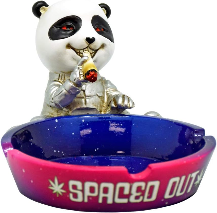Cenicero de poliresina Panda Espaciado – 5.6″x4″