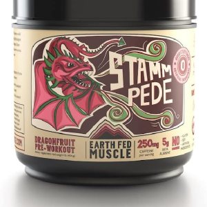 Earth Fed Muscle Stammpede DragoFruit Punch Pre entrenamiento, 30 porciones, aumenta la energía, aumenta la resistencia y el enfoque, beta-alanina, Earth Fed Muscle Stammpede DragoFruit Punch Pre entrenamiento, 30 porciones, aumenta la energía, aumenta la resistencia y el enfoque, beta-alanina,