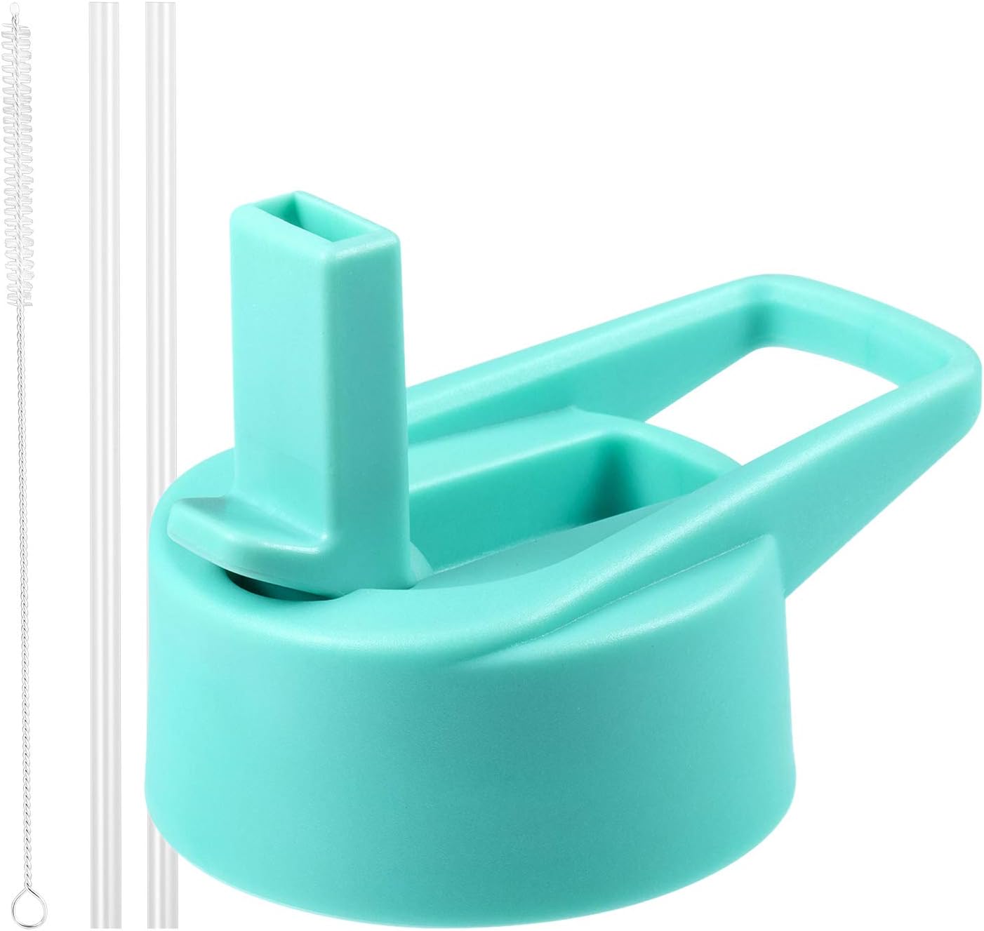 NANA – Tapa de paja para hidromatraz boca ancha, tapa de paja con pajitas para hidromatraz boca ancha 18 32 40 oz, tapa de petaca de paja hidráulica