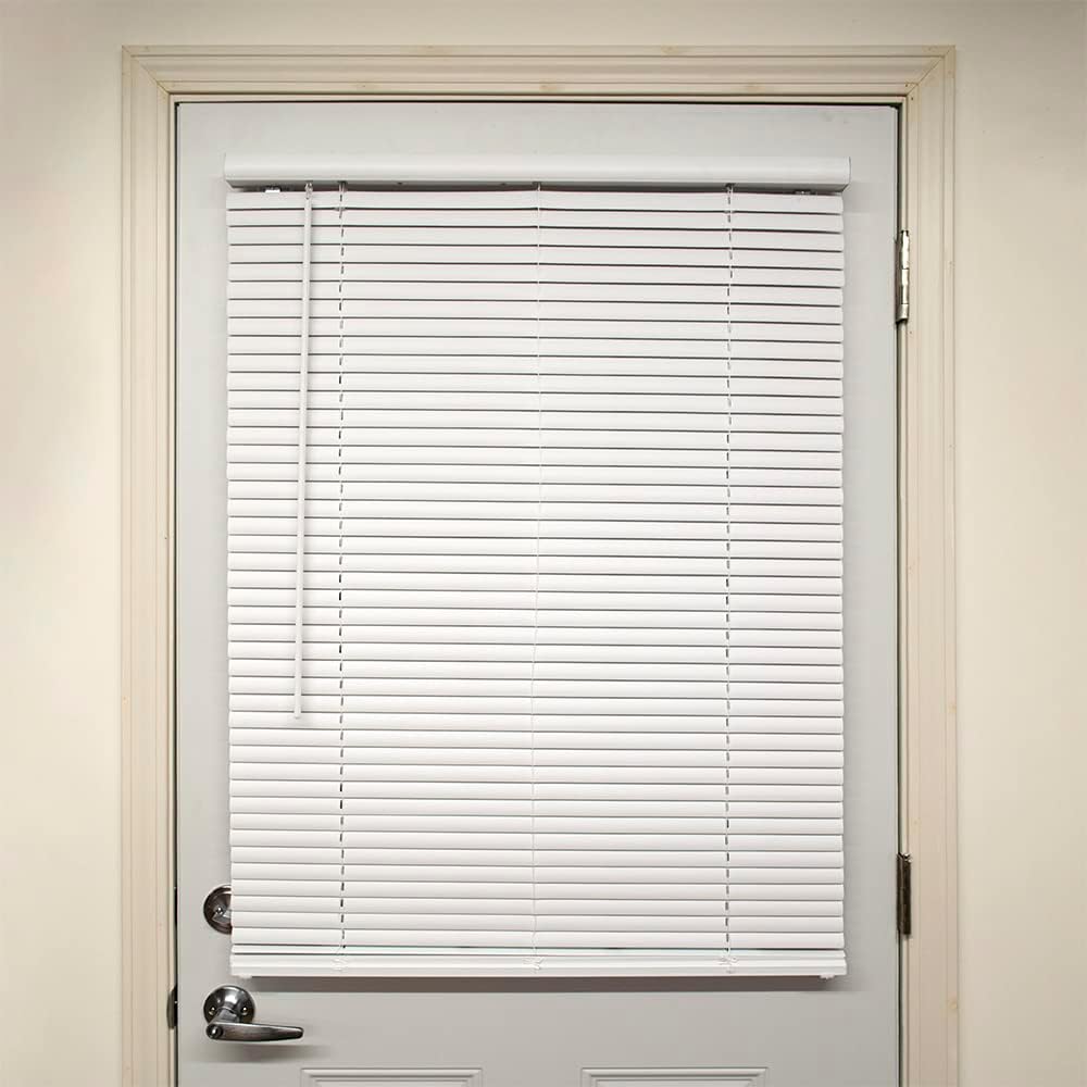 Mini persianas de vinilo con soporte magnético de 1 pulgada sin cordón para oscurecer la habitación para ventanas y puertas – Desde $29.97 – (más de