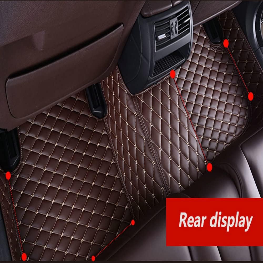 Tapete personalizado para automóvil, protección para todo tipo de clima, tapetes de cuero para automóviles, SUV y camiones según el modelo