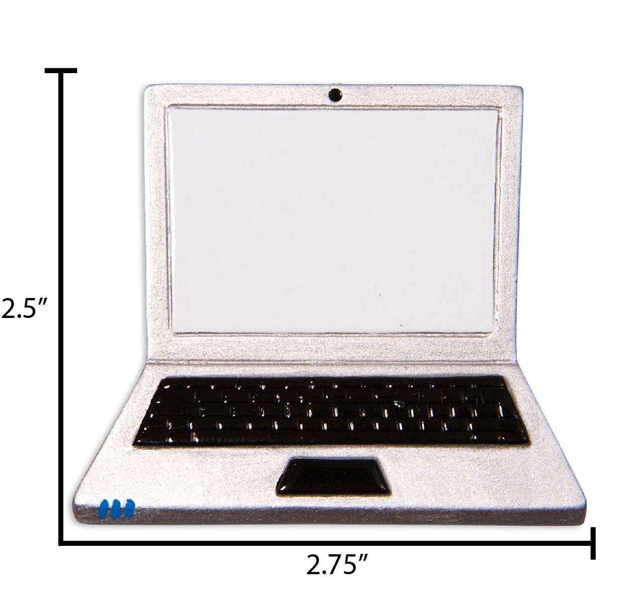 Adorno de Navidad personalizado para laptop, adorno de computadora, adorno de jugador de computadora, adorno de ingeniero informático, regalos de