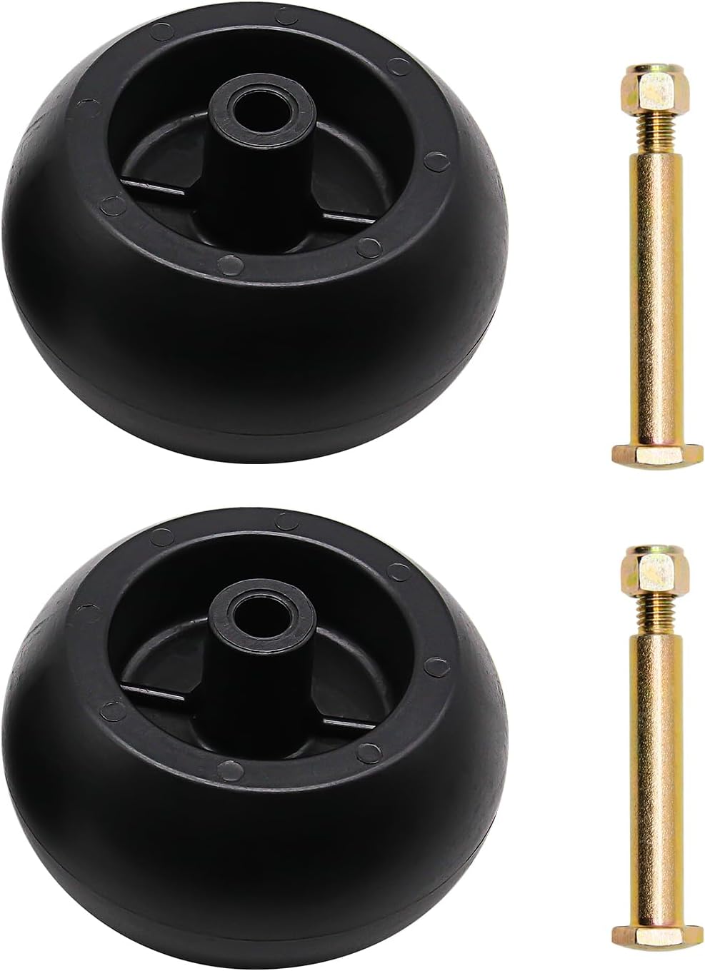 Mower Deck Wheels 133957 532133957 Replace for AYP Husqvarna 532174873 589527301, MTD 174873 734-3058, Cub Cadet 753-04856A Lawn Tractors and Zero