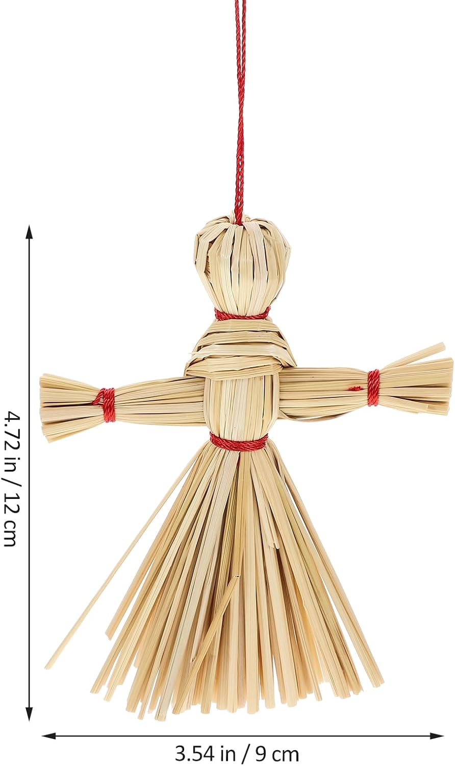 NOLITOY Encantador Adorno, Artesanía Decorativa, Espantapájaros, Decoración De Fiesta, Espantapájaros, Muñeca Vudú, Fotografía, Accesorio De