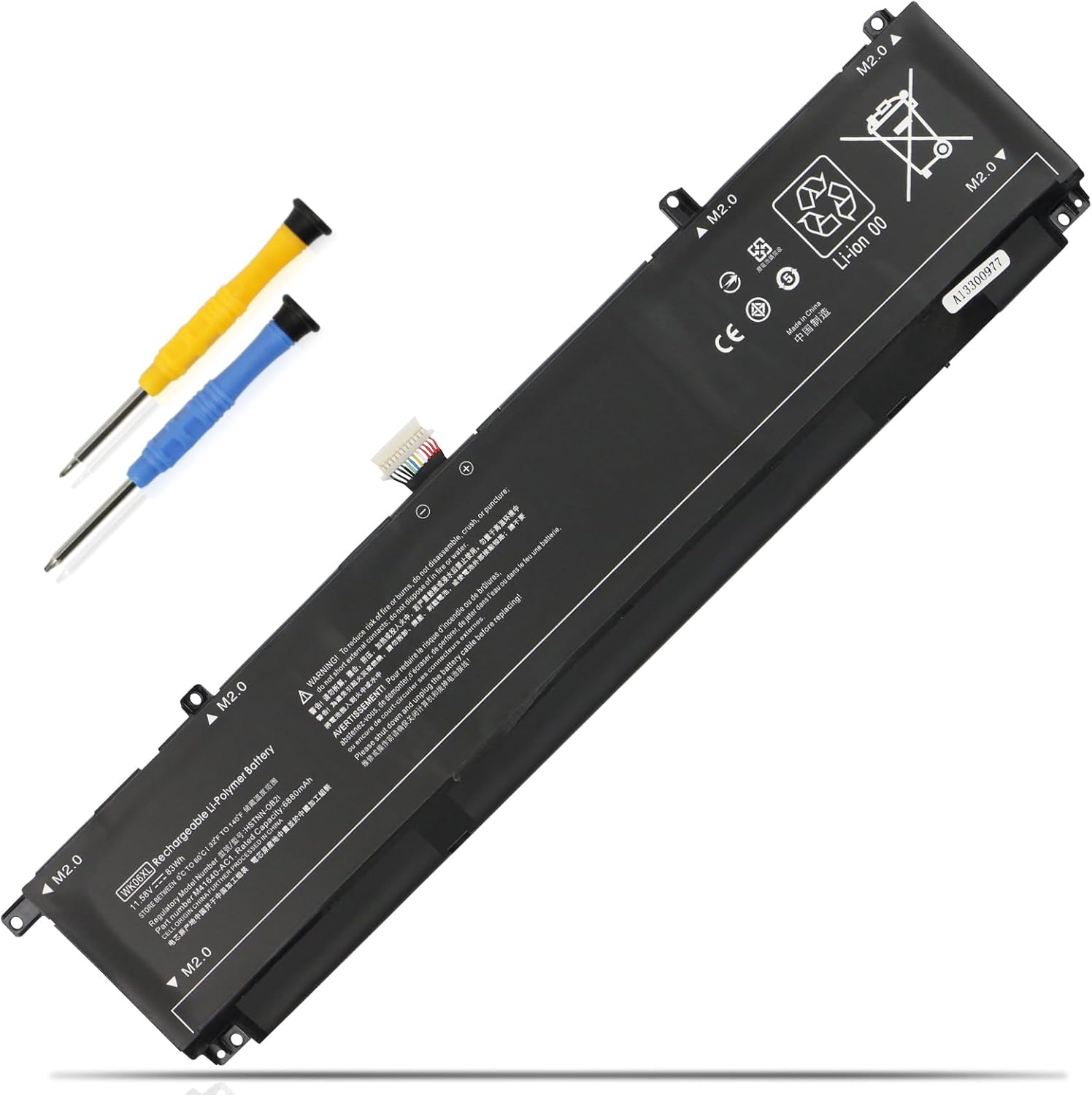 WK06XL 83Wh Batería para portátil HP Omen 16-b0000 16-b0005TX 16-C0000 7 16-b1000 plus 17-ck0000 8 Plus 17-ck0000 9 plus 17-ck2000 17T-CK Series
