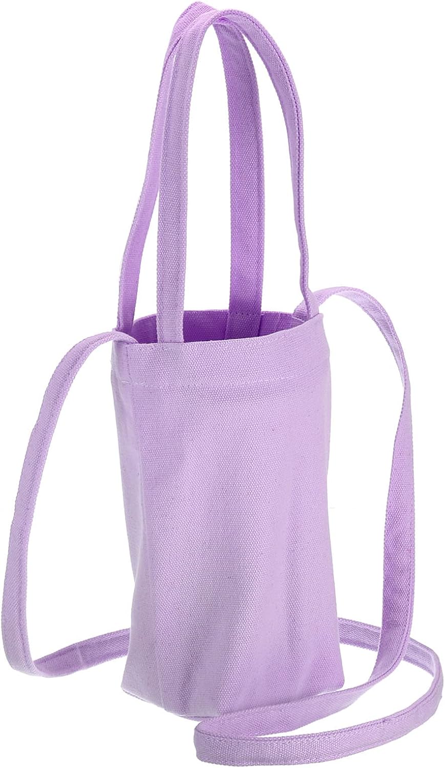 PATIKIL Soporte para botella de agua con correa, portador portátil para botella de agua de apertura amplia, bolsa para camping, pesca, senderismo,