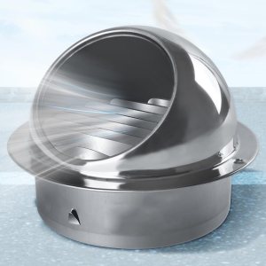 Cubierta de chimenea de acero inoxidable 304, cubiertas redondas de ventilación de aire, cubierta de rejilla de rejilla, capó extractor, tubo de Cubierta de chimenea de acero inoxidable 304, cubiertas redondas de ventilación de aire, cubierta de rejilla de rejilla, capó extractor, tubo de