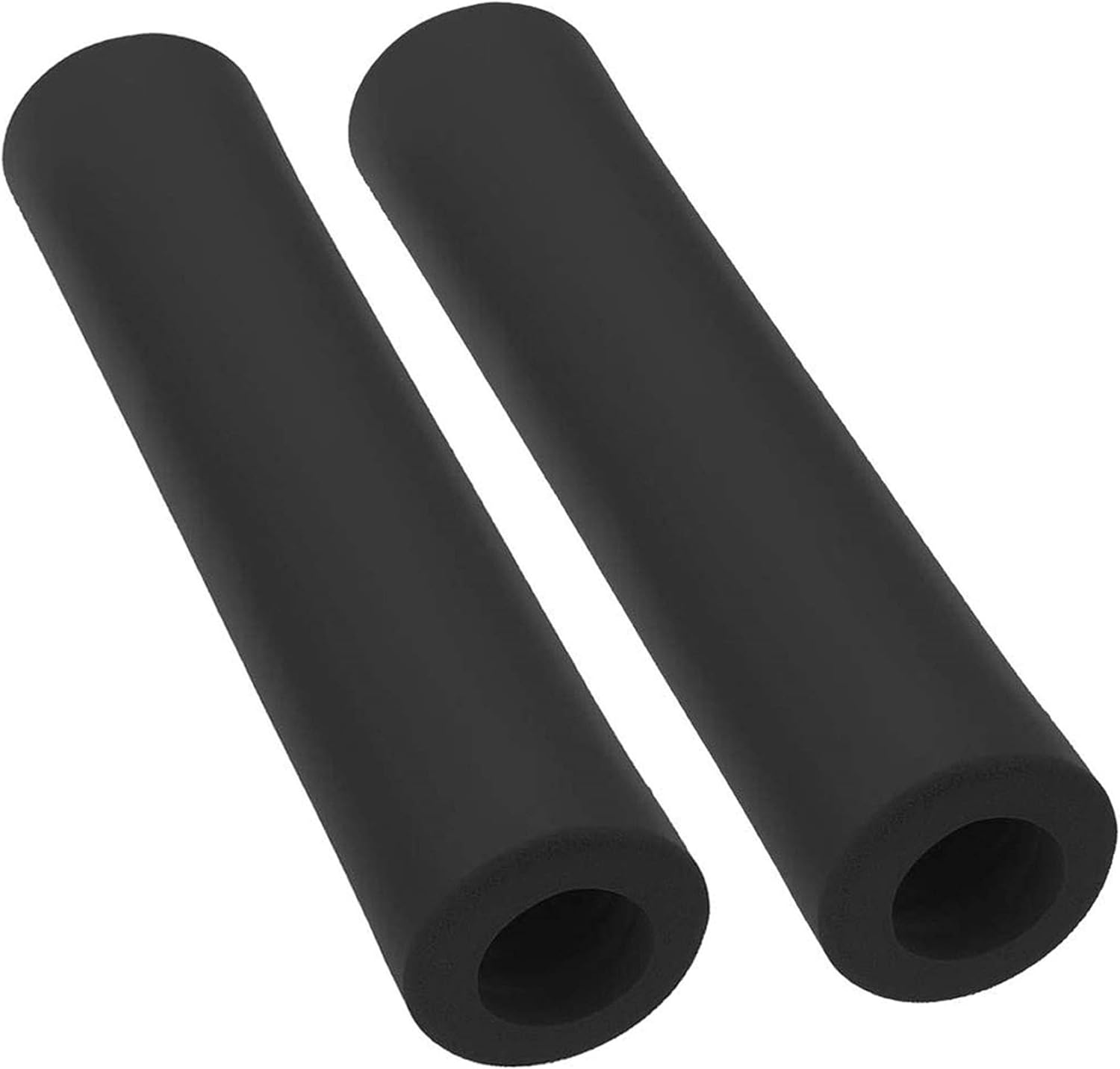 1 par de empuñaduras para manillar de bicicleta de montaña, ultraligeras de espuma de silicona de alta densidad, antideslizantes, absorbentes de
