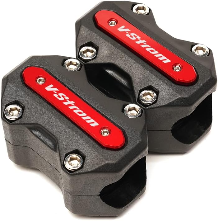Compatible con Suzuki DL650 DL1000 Vstrom v-Strom 650 1000 10501050XT barras de choque de motocicleta bloque protector de parachoques