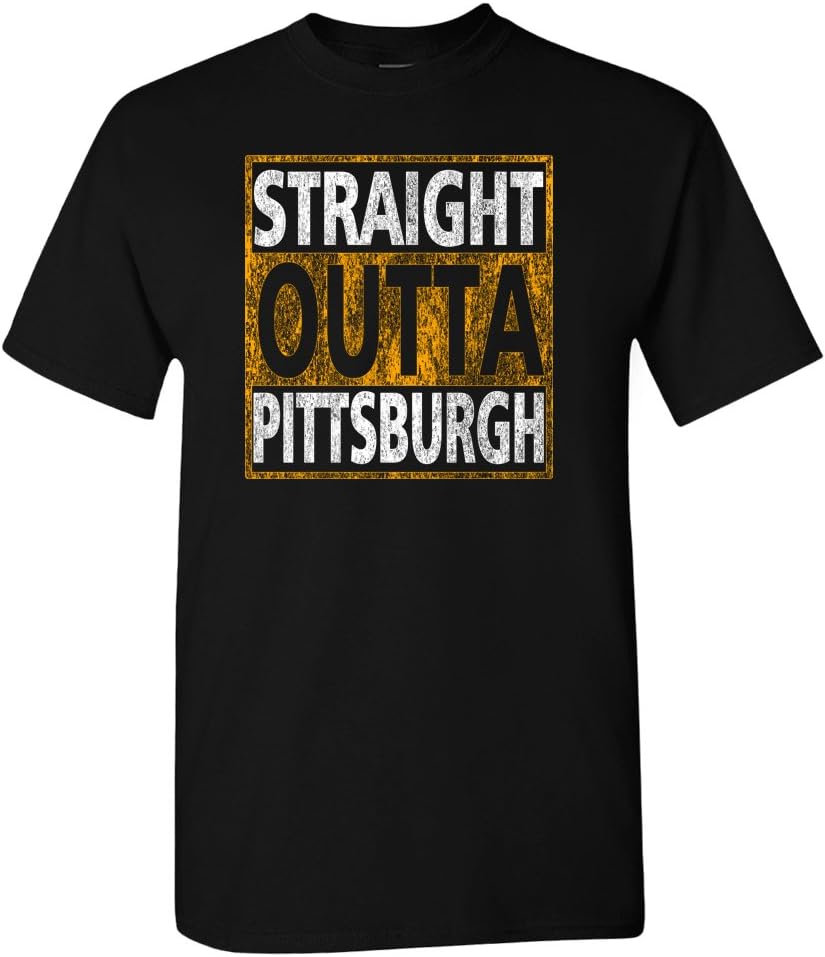 Xtreme Apparrel Straight Outta Men’s T-Shirt for Football Fans