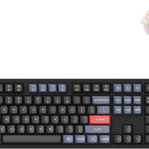 Keychron Teclado mecánico personalizado Q6 macro programable QMKVIA retroiluminación RGB de aluminio de tamaño completo doble junta intercambiable Keychron Teclado mecánico personalizado Q6 macro programable QMKVIA retroiluminación RGB de aluminio de tamaño completo doble junta intercambiable
