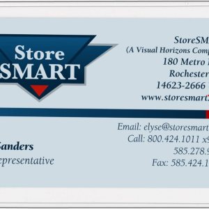 StoreSMART – Business Card Holders – Non-Adhesive – Vinyl Plastic – Open Short Side – 10 Pack – PE222S-10 StoreSMART – Business Card Holders – Non-Adhesive – Vinyl Plastic – Open Short Side – 10 Pack – PE222S-10