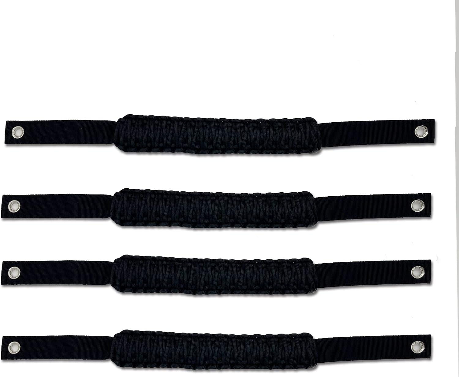 Medwoka Asas de agarre de barra antivuelco (negro)  Compatible con Ford Bronco 2021 2022 2023, mango de agarre de paracaídas, accesorios interiores