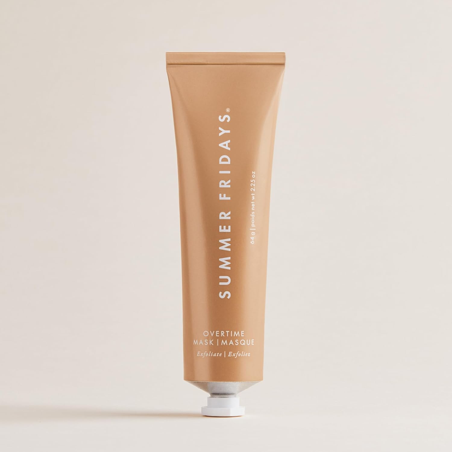Summer Fridays Máscara para horas extraordinarias  Mascarilla aclarante + exfoliante  Ayuda a iluminar la piel opaca o congestionada con polvo de
