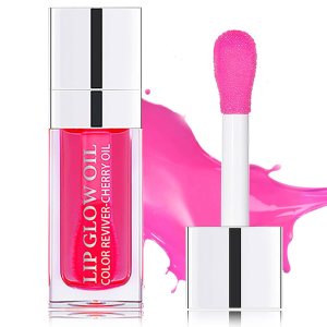 Aceite de labios voluminoso, aceite hidratante para labios, brillo de labios, bálsamo labial tintado, aceite labial transparente con cepillo grande, Aceite de labios voluminoso, aceite hidratante para labios, brillo de labios, bálsamo labial tintado, aceite labial transparente con cepillo grande,