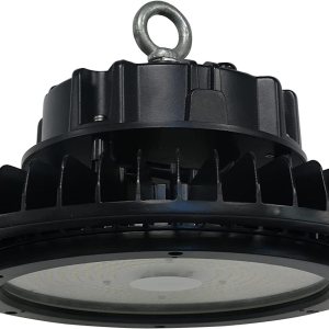 Sunlite 89688 LED comercial UFO High Bay Fixture, 300 vatios, 45000 lúmenes, 5000K Super White, 70 CRI, UL listado, negro, para almacenes, fábricas Sunlite 89688 LED comercial UFO High Bay Fixture, 300 vatios, 45000 lúmenes, 5000K Super White, 70 CRI, UL listado, negro, para almacenes, fábricas
