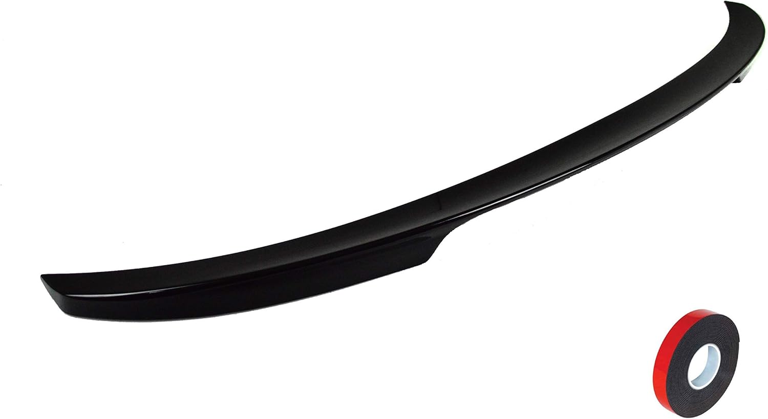 Alerón negro brillante 2014-2020 compatible con BMW Serie 4 Gran Coupe Fastback F36 4 puertas modelo 420i 428i 430i 435i 440i xDrive tapa de
