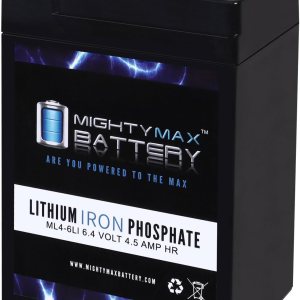 Mighty Max Battery Batería de repuesto de litio de 6V 4.5AH compatible con Mojo Motorized Duck Decoy Mighty Max Battery Batería de repuesto de litio de 6V 4.5AH compatible con Mojo Motorized Duck Decoy
