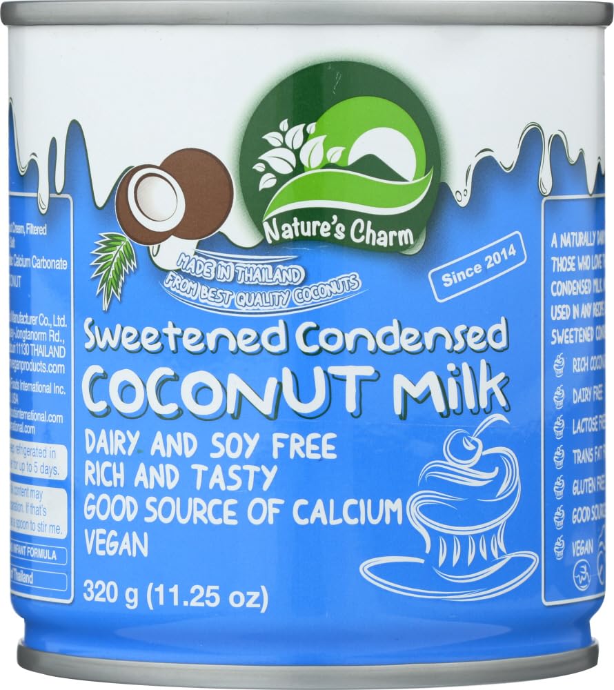 Nature’s Charm – Condensada con leche de coco endulzada – 11.25 fl. oz.