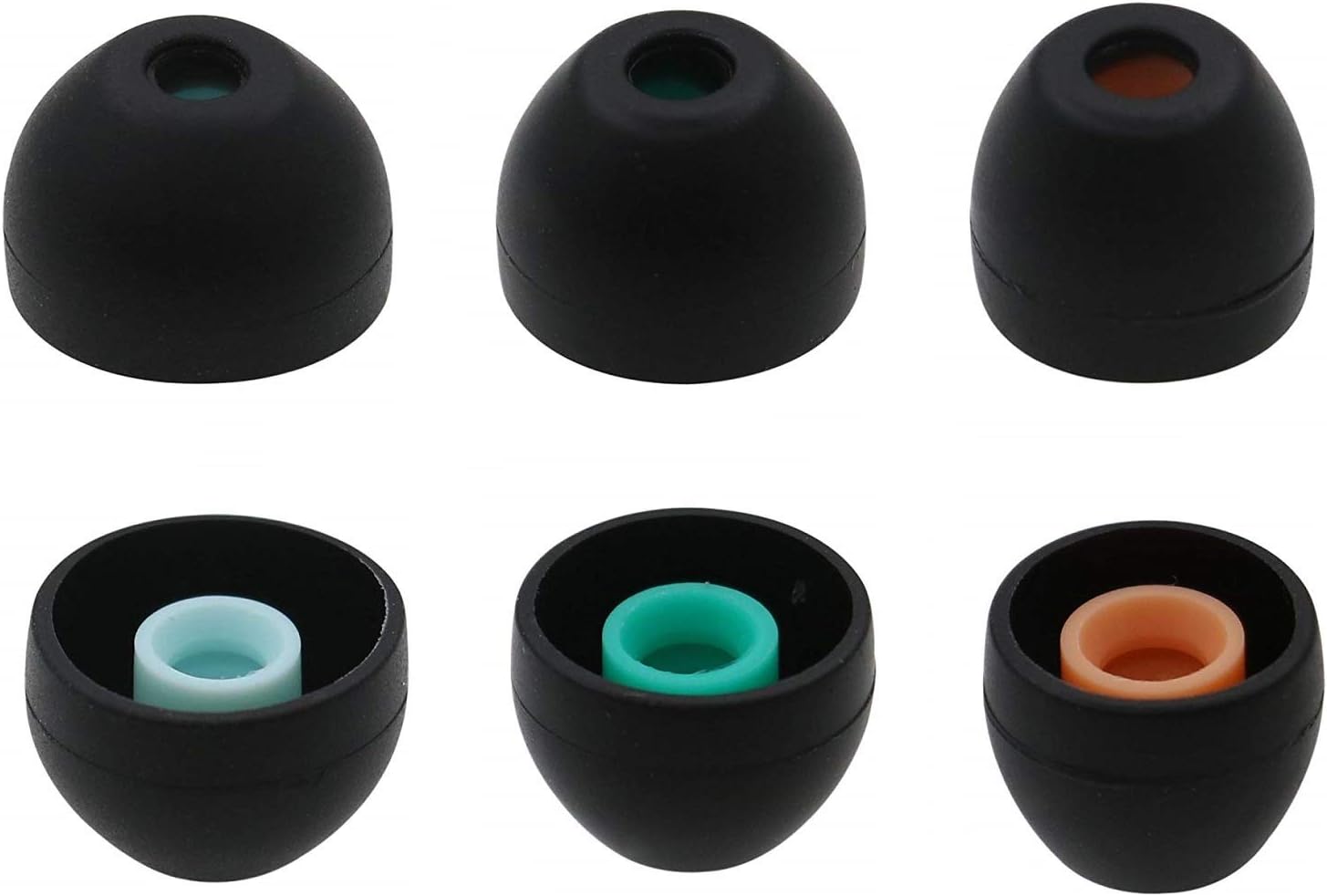 Puntas de silicona para auriculares de repuesto para Sony WF 1000xm51000xm4, XBA, MDR y DR Series Auriculares intrauditivos SML 3 Tamaño 3 Pares,