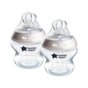 Tommee Tippee Closer to Nature – Biberones de flujo lento extra con boquilla similar a un pecho y válvula anticólicos (5 onzas, 2 unidades) Tommee Tippee Closer to Nature – Biberones de flujo lento extra con boquilla similar a un pecho y válvula anticólicos (5 onzas, 2 unidades)