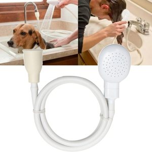 Accesorio de ducha para perros, manguera de ducha para mascotas con cabezal de ducha, accesorio rociador de grifo de fregadero de mano portátil, Accesorio de ducha para perros, manguera de ducha para mascotas con cabezal de ducha, accesorio rociador de grifo de fregadero de mano portátil,