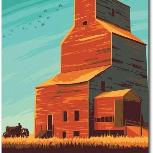 Imán para refrigerador con diseño de arte vintage de Saskatchewan de Canadá, tamaño 2.5 x 3.5 pulgadas Imán para refrigerador con diseño de arte vintage de Saskatchewan de Canadá, tamaño 2.5 x 3.5 pulgadas