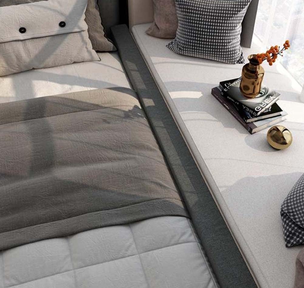YURRO Cojín para reposabrazos de sofá cama, Funda impermeable de cuero PU, Almohada de soporte para sofá grueso, Relleno de huecos de cojín de