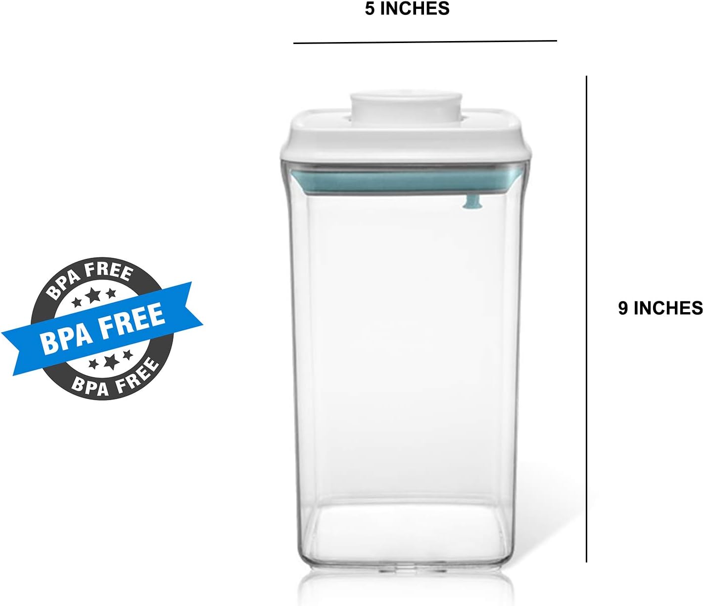 Recipiente hermético para almacenamiento de alimentos, dispensador de fórmula con cuchara, contenedor de leche en polvo sin BPA para viajes en casa,