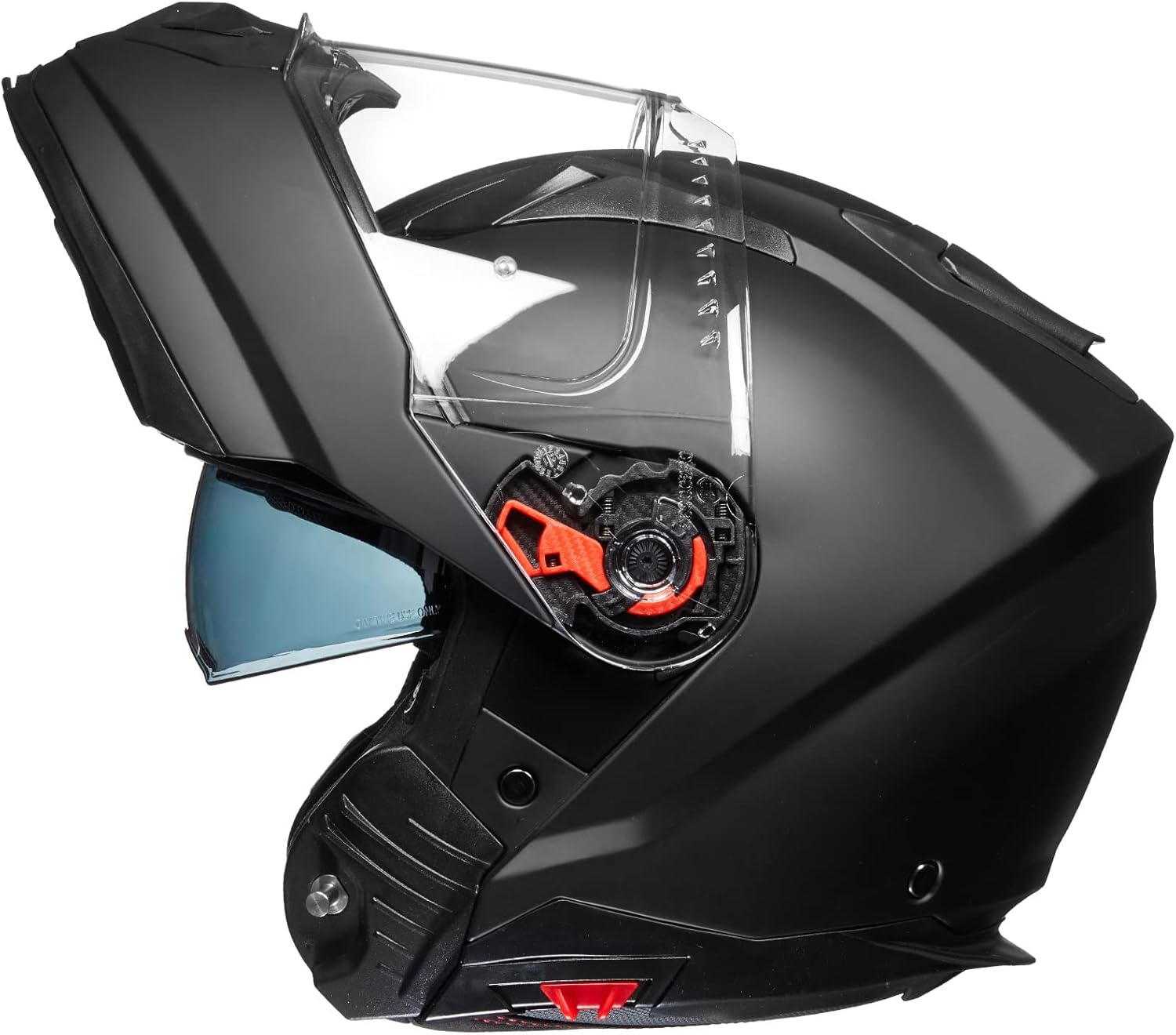 ILM Cascos modulares de motocicleta para adultos y hombres, casco de motocicleta de cara completa abatible, casco de motocicleta con pinlock DOT