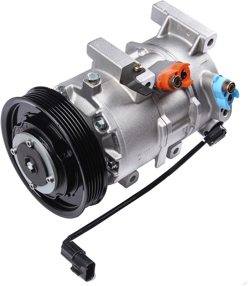 Compresor de CA y embrague AC de repuesto 2012-2015 para K-ia Ri-o 2012-2016 para Hyun-dai Ac-cent KFKGF CO 20765C Auto Repair Compresores Assembly