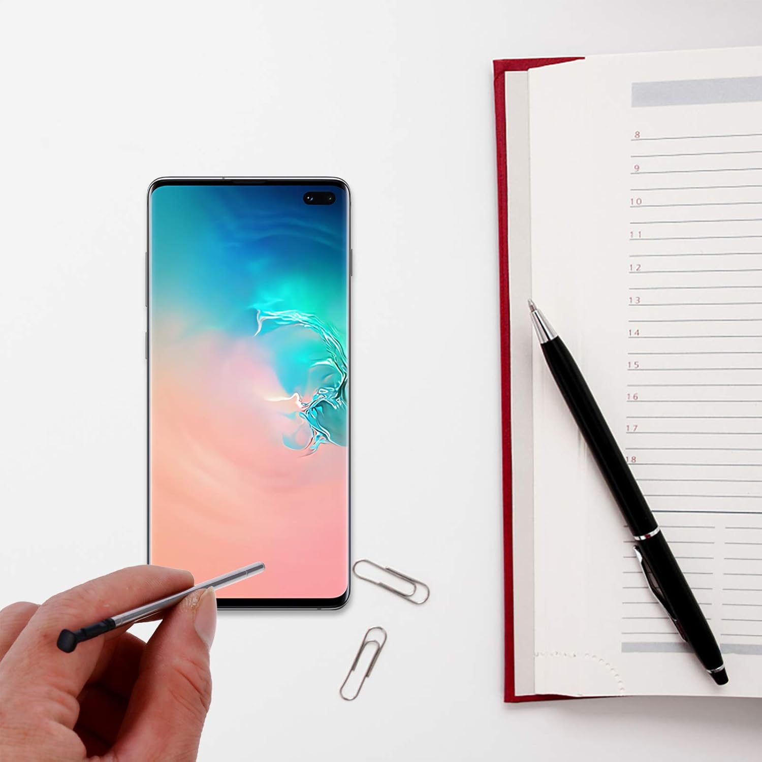 Hemobllo 2 lápices capacitivos para pantalla táctil, compatible con LG Stylo 4 (táctil)